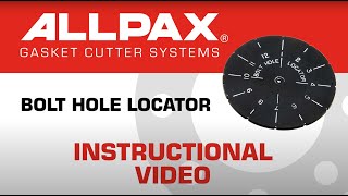 Allpax Bolt Hole Locator Instructional Video [upl. by Vowel]