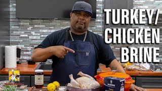 How to Make the BEST Turkey Chicken Brine  Super Juicy Yard Bird [upl. by Lichtenfeld918]