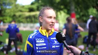 Tove Alexandersson om VMguldet i sprintorientering 🏆 [upl. by Yud282]