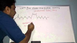 Systemic or IUPAC naming of fatty acid [upl. by Whitehurst]