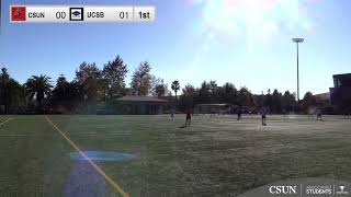 CSUN Mens Soccer vs UCSB [upl. by Otrebron]