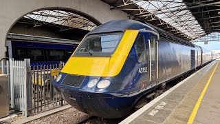 Class 43 HST arrives at Inverness [upl. by Swain446]