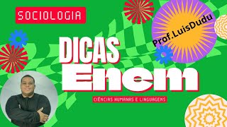 Dicas para o Enem Sociologia [upl. by Amolap]