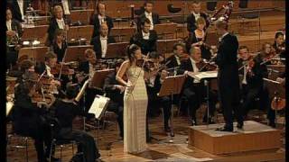 Janine Jansen performs Tchaikovsky Violin concerto 1 movement part 1 [upl. by Hedley]