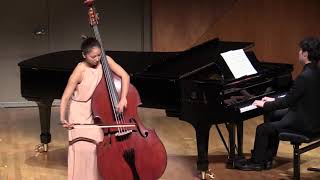 BOTTESINI La Sonnambula Mikyung Sung double bass Jaemin Shin piano [upl. by Lorene10]