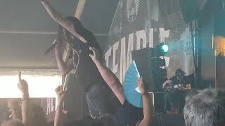 Yoth Iria  Non Serviam  Rotting Christ Cover   Hellfest 2024 Clisson [upl. by Ekralc]