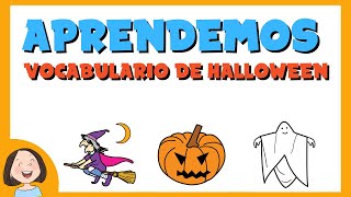 Aprendemos el vocabulario de Halloween [upl. by Eiuqnimod]