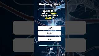 Anatomy quiz 🧠✅ anatomyquiz [upl. by Sammie]