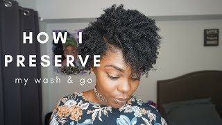 My WASH ‘N’ GO Process  Natural Hair  curlyhair washngo [upl. by Anirbys107]