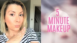 5 MINUTE MAKEUP  BAREMINERALS ORIGINAL FOUNDATION [upl. by Sirmons]