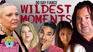 Wildest and Crazy Moments  90 Day Fiancé [upl. by Sihtnyc]