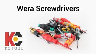 Wera Screwdrivers  A Comparison and Review by KC Tool [upl. by Ecenahs903]