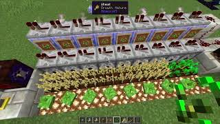 Botania Automated Wheat farm Using Corporea [upl. by Adliw118]