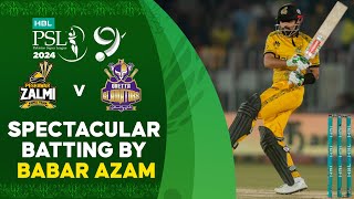 Spectacular Batting By Babar Azam  Peshawar vs Quetta  Match 25  HBL PSL 9  M1Z2U [upl. by Arman190]