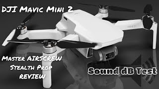 DJI Mini 2 Stealth Propeller Blades Installation amp Comparison Review [upl. by Nnyltiac860]