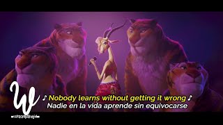 Shakira  Try Everything from Zootopia  Lyrics  Sub Español [upl. by Daggna624]