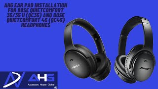 Revive Your Bose QC45 or QC35 How to Easily Replace Your Ear Pads Today Stepbystep [upl. by Bac]