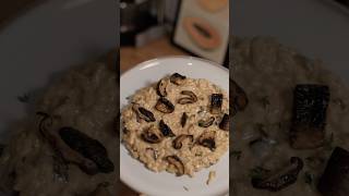 🍄‍🟫 PilzRisotto mit gerösteten Shiitake und Champions mushroom creamy risotto [upl. by Suirrad]