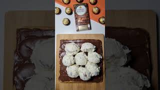 How to make the best ferrero rocher cake  Part 3  Cake Construction  shorts cake foodie [upl. by Guyer746]