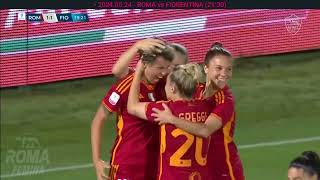 the PATH of AS ROMA ♀ Coppa Italia 2024 [upl. by Swirsky125]