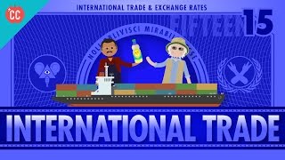 Imports Exports and Exchange Rates Crash Course Economics 15 [upl. by Jennifer931]