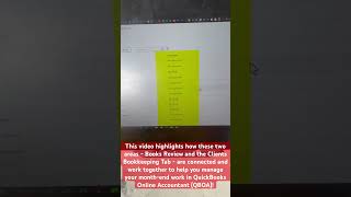 QuickBooks Online Accountant  Books Review and the Clients Bookkeeping Tab [upl. by Reivaxe522]