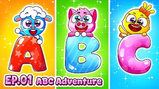 Alphabet Adventure Song  Alphabet Game  Preschool ABC Learning Videos  Lamba Lamby Kids Songs [upl. by Romano]