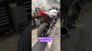 Aprilia RS660 🔥 SC PROJECT full system [upl. by Martguerita]