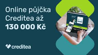 Creditea  až 130 000 Kč kdykoli a online [upl. by Tammy]