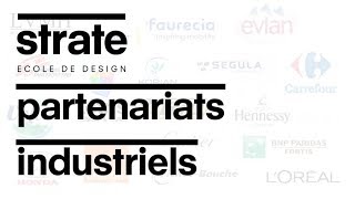 Partenariats Entreprises  Strate Ecole de Design  Fabrice LANGLAIS [upl. by Nifled]