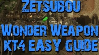 Zetsubou no shima  How to get the wonder weapon KT4 EASY guide Upgrade KT4 Guide in description [upl. by Dnama296]