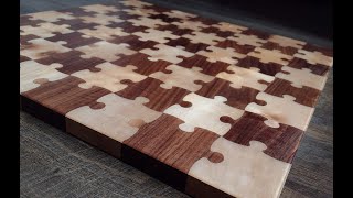 Making a 2Foot Puzzle Chessboard with CNC  Vcarve [upl. by Gnolb620]