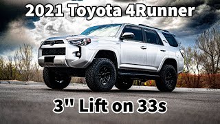 2021 Toyota 4Runner Leveled on 33s [upl. by Scurlock]