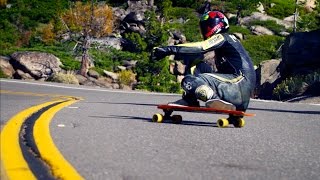 Cannibal Canyon  Downhill Skateboarding on Donner Pass [upl. by Eimaraj]