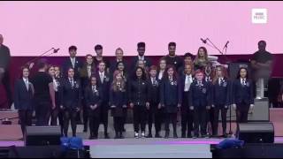 Parrs Wood High School Choir amp Ariana Grande  My Everything One Love Manchester [upl. by Airotkiv]