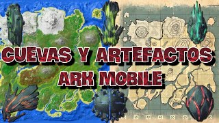 COMO PASAR TODAS LAS CUEVAS Y ARTEFACTOS DE ARK MOBILE [upl. by Trofmoc874]