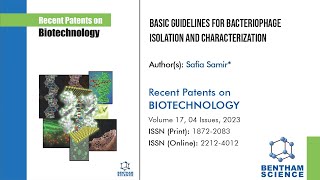 Basic Guidelines for Bacteriophage Isolation and Characterization [upl. by Aland414]