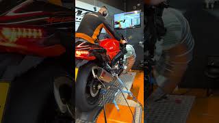 Hayabusa 2024 Akrapovic Exhaust system on dyno 🚀🚀 Let’s make it fly CARMO🔥 200BHP [upl. by Fabi592]