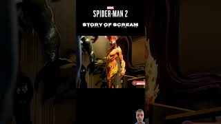 Story Of Scream MJ Spiderman 2 spiderman spidermanandmj marvel screem marvelsspiderman mcu [upl. by Angy]