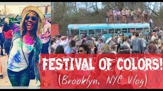 VLOG DIY Denim  Crazy Dancing  Festival of COLORS [upl. by Alael]