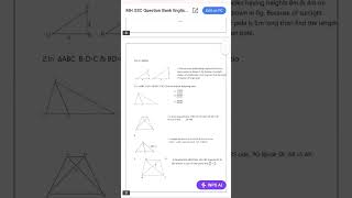 Maths part 2 question bank 10th class SSC board exam knowledge shortvideo shorts [upl. by Aksehcnarf947]