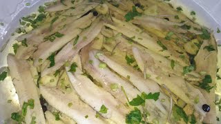 Les anchois marinés fait maison الشطون او الأنشوبة المخللة بطريقة سهلة وكيفية الاحتفاظ بها مدة أطول [upl. by Cliff]