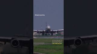 7478 Pesawat Cargo Terbesar dari Boeing  Cargolux CV7334 Landing Jakarta CGK from Dubai DWC [upl. by Mcgregor]