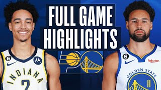 PACERS at WARRIORS  NBA FULL GAME HIGHLIGHTS  December 5 2022 [upl. by Nelleeus]