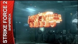 quotCall of Duty Black Ops 2quot HD walkthrough Veteran Strike Force Mission 2  Shipwreck [upl. by Annaoi]