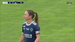 24 APL Féminines J09 FC FLEURY 91  FCF91   PARIS FC  PFC [upl. by Tekcirk]