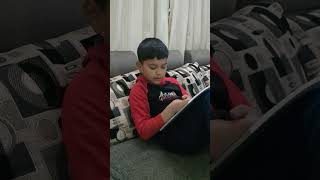 Aavish  English Literature Book Reading 8 [upl. by Ralat]