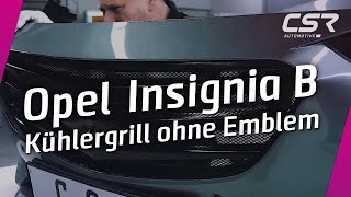 Montagevideo Kühlergrill ohne Emblem für Opel Insignia B GL059 [upl. by Ahsinhoj]