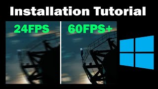 RIFE Video Frame Interpolation Installation Tutorial [upl. by Hallutama]