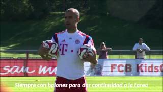 Juego de presión 4c44 Pep Guardiola [upl. by Aleakam654]